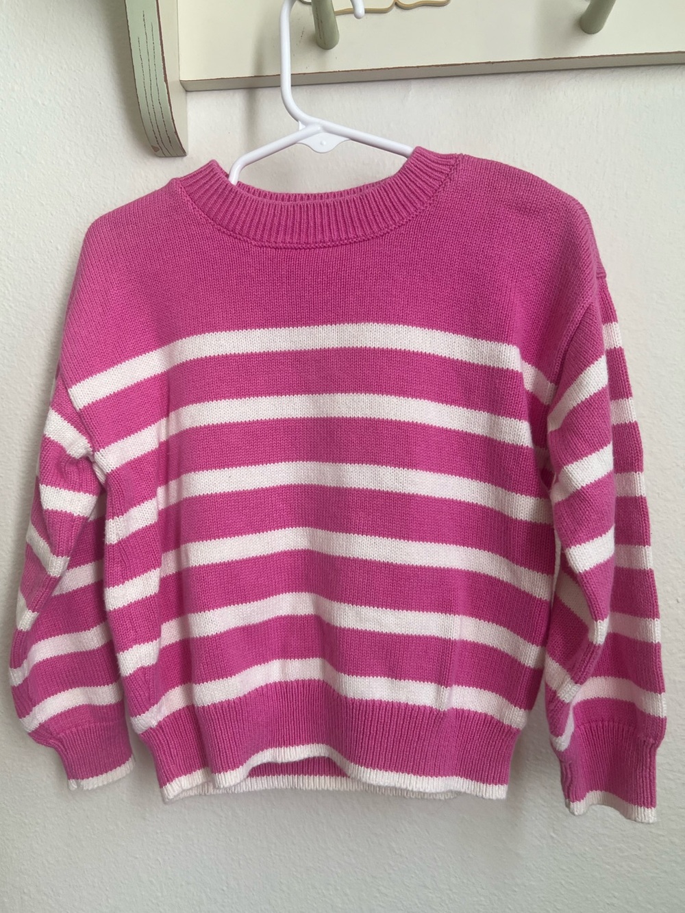 BabyGap Pink Striped Sweater - Size 4T